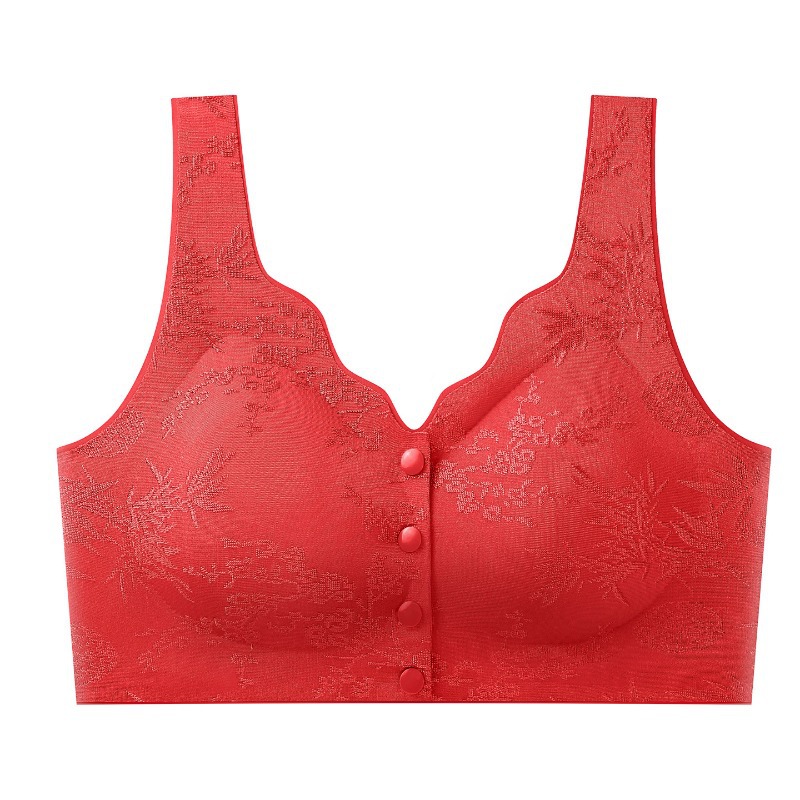 Save sagging and outward expansion: Thin, comfortable, zero-gravity front-closure bra