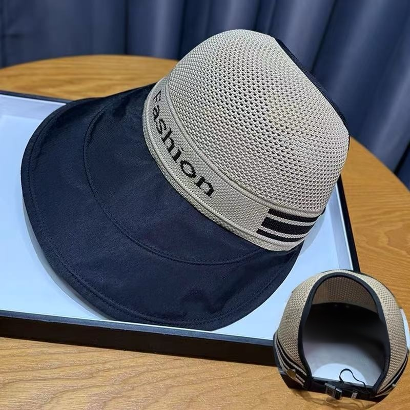 [Can hang a mask] Hepburn wind quick-drying breathable sun hat