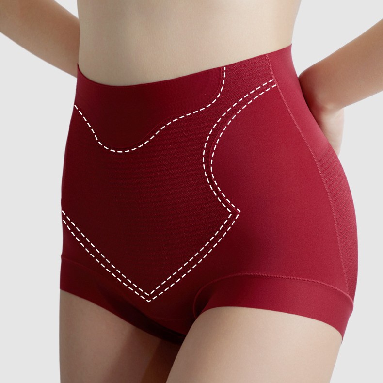 HighWaisted Pants Women Panties High Elastic Mulberry Silk Tummy Tuck Household