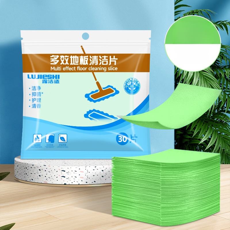 Powerful Stain and Scale Removal Multi-Effect Floor Cleaning Sheets