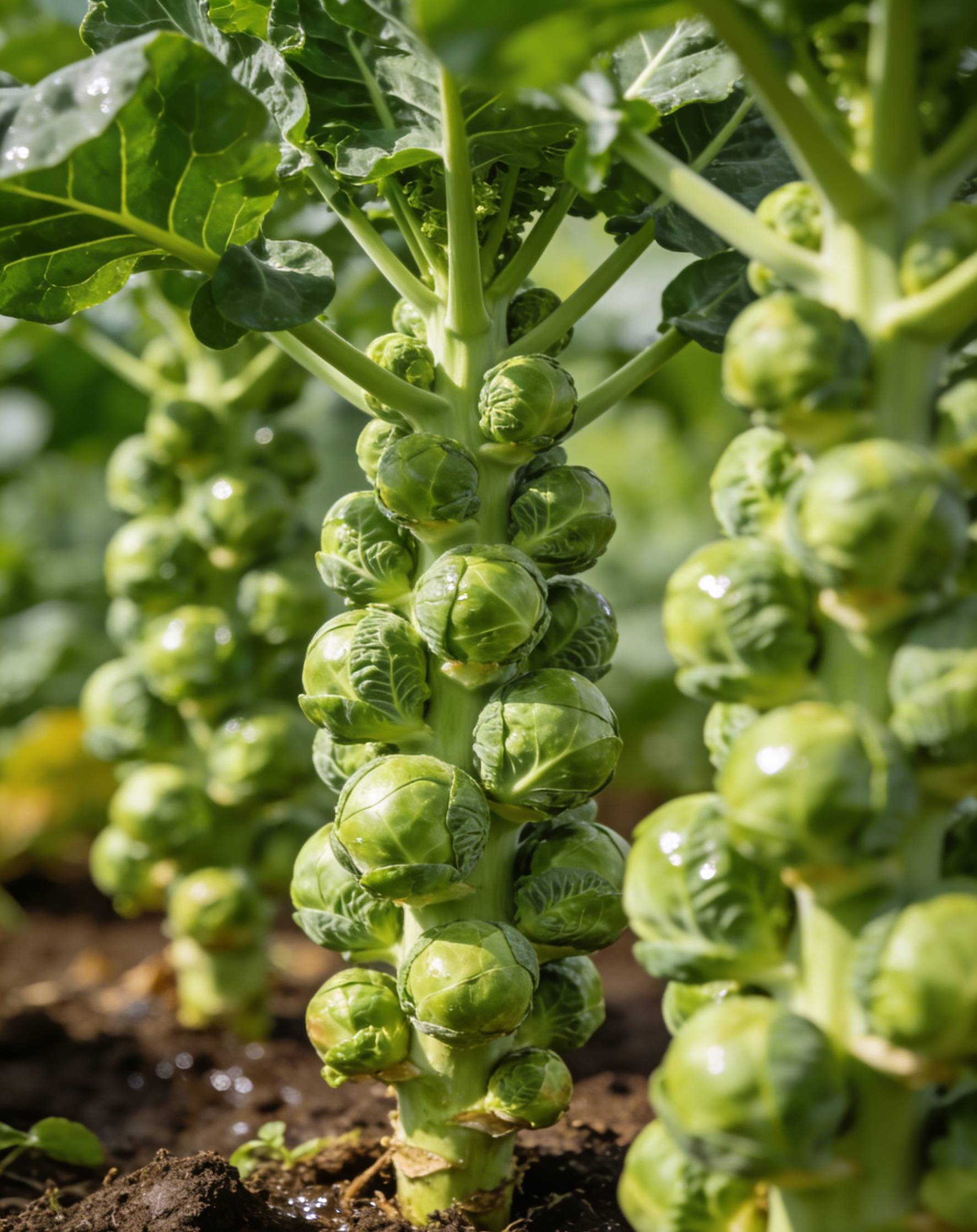 Ultra-high yielding potted table tennis spore kale seeds