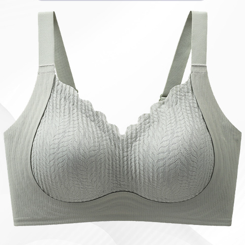 Anti-gravity lifting seamless bra