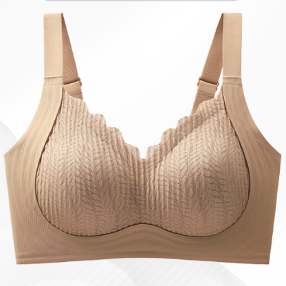 Anti-gravity lifting seamless bra