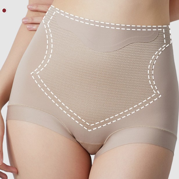 HighWaisted Pants Women Panties High Elastic Mulberry Silk Tummy Tuck Household
