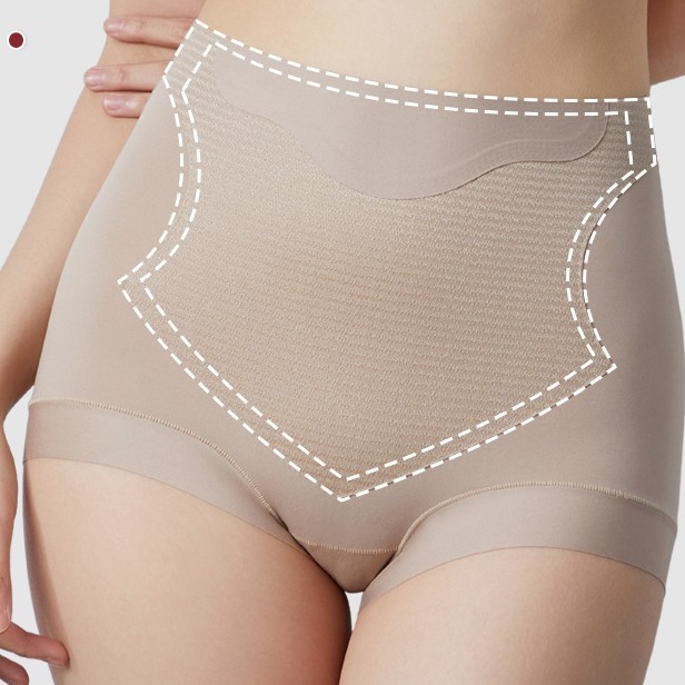 HighWaisted Pants Women Panties High Elastic Mulberry Silk Tummy Tuck Household