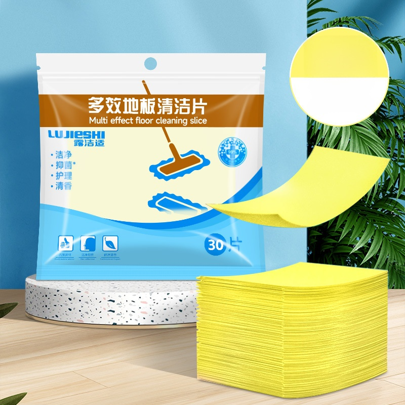 Powerful Stain and Scale Removal Multi-Effect Floor Cleaning Sheets