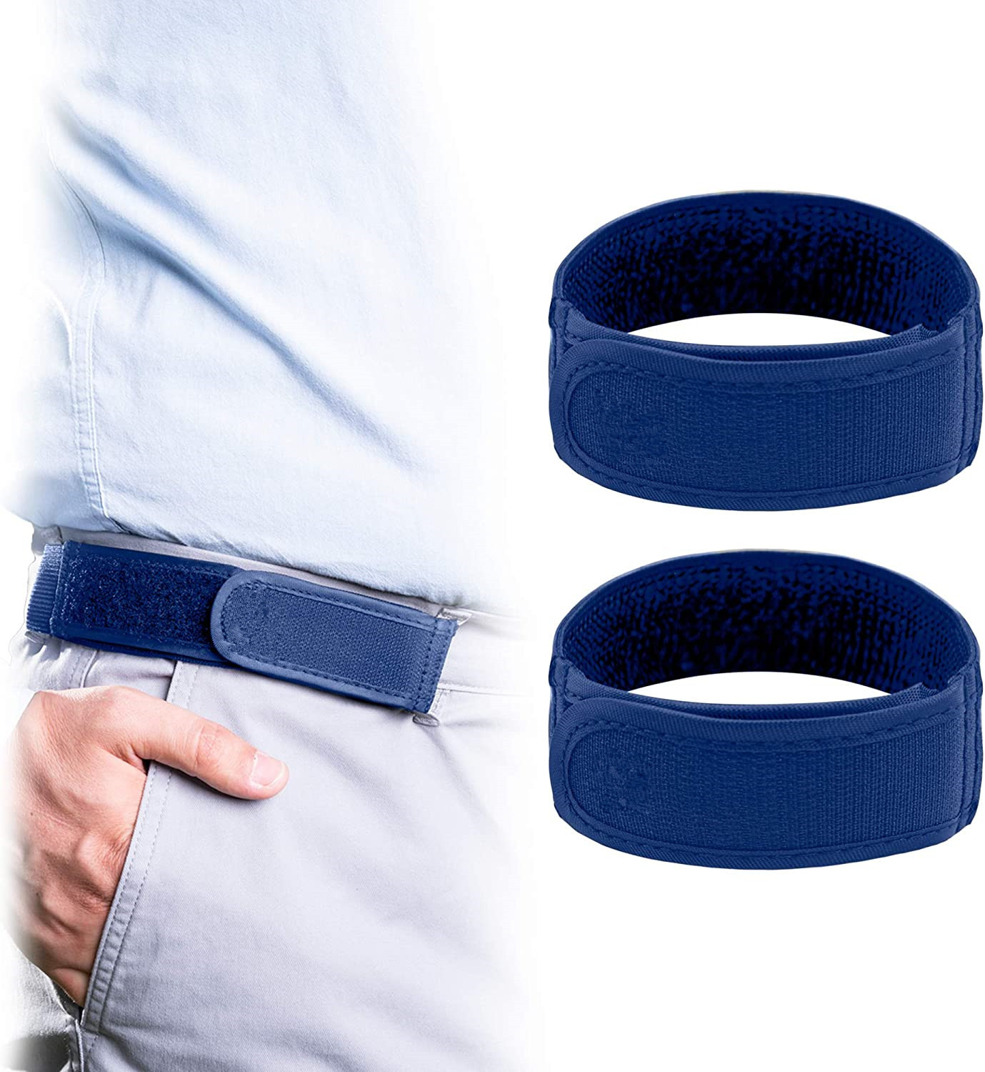 Velcro elastic belt