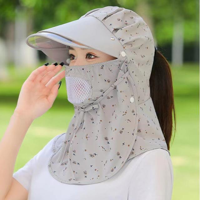 Sun protection cap