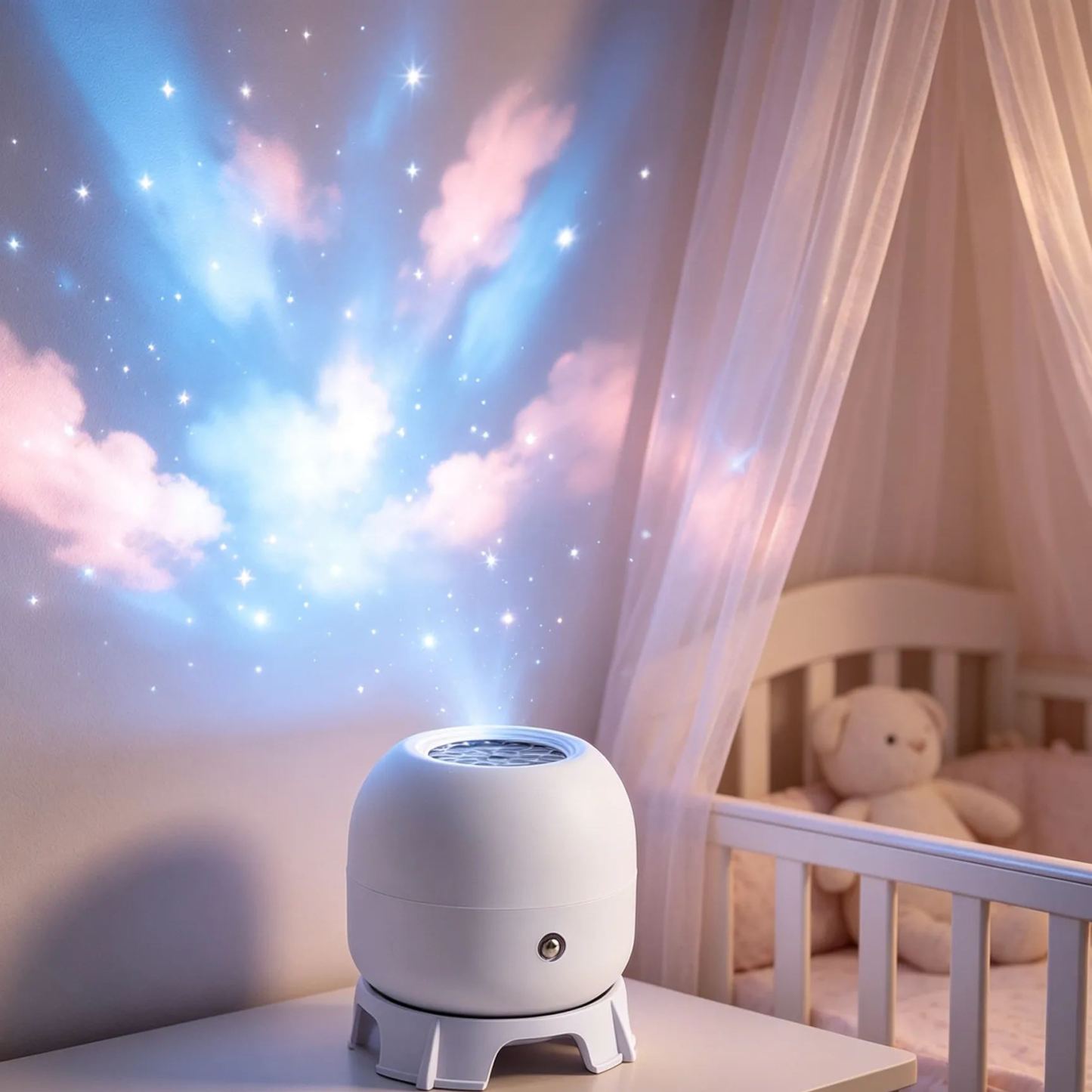 Colorful Fantasy Rotating Projection Lamp