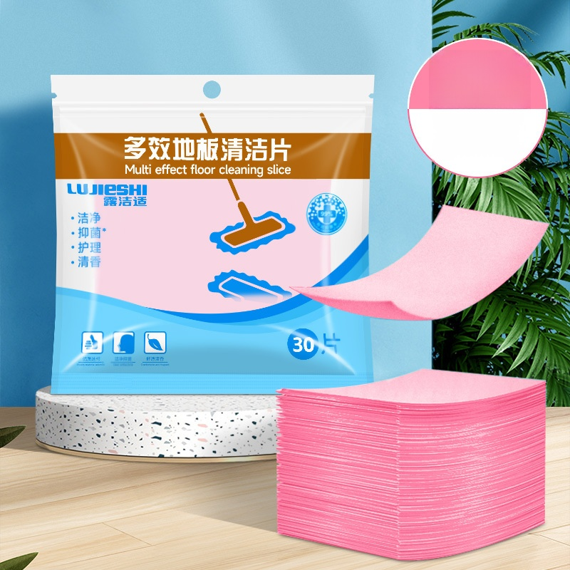 Powerful Stain and Scale Removal Multi-Effect Floor Cleaning Sheets