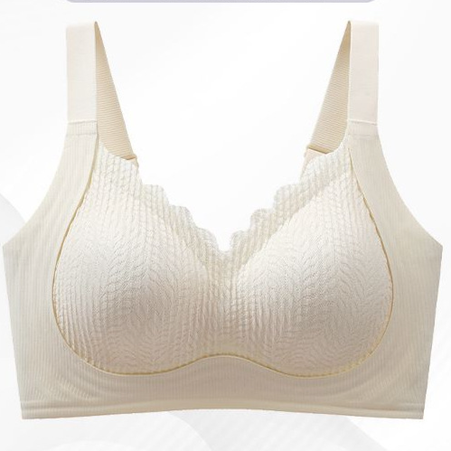 Anti-gravity lifting seamless bra
