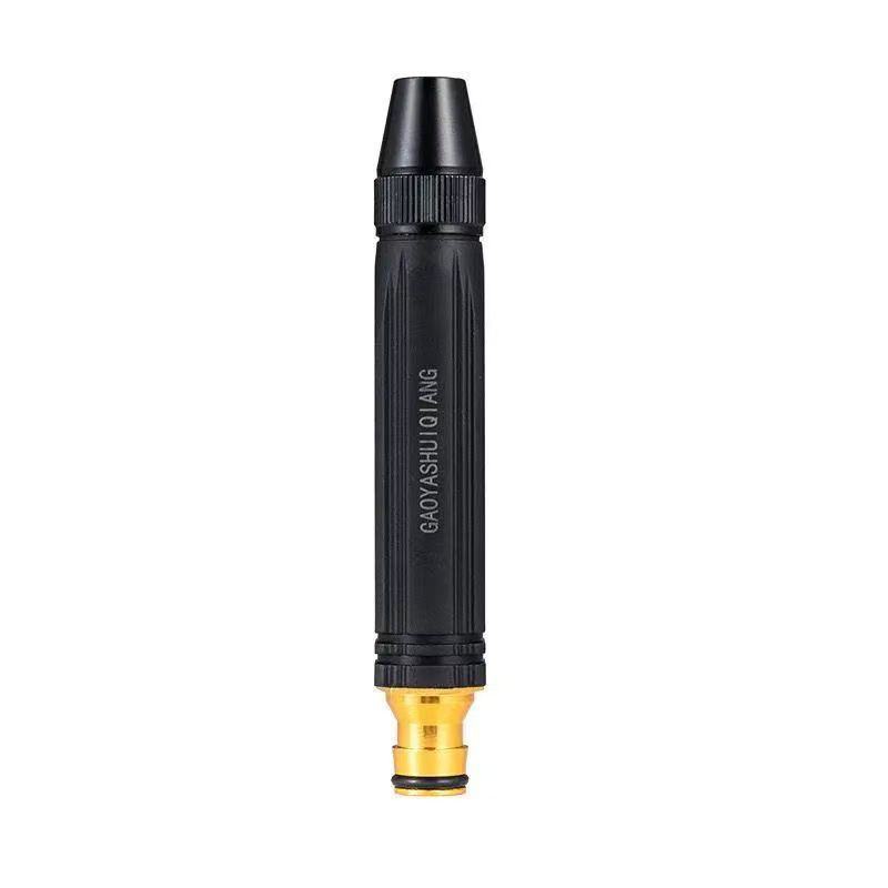 Household copperplated highpressure water gun nipple head
