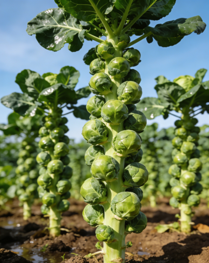 Ultra-high yielding potted table tennis spore kale seeds
