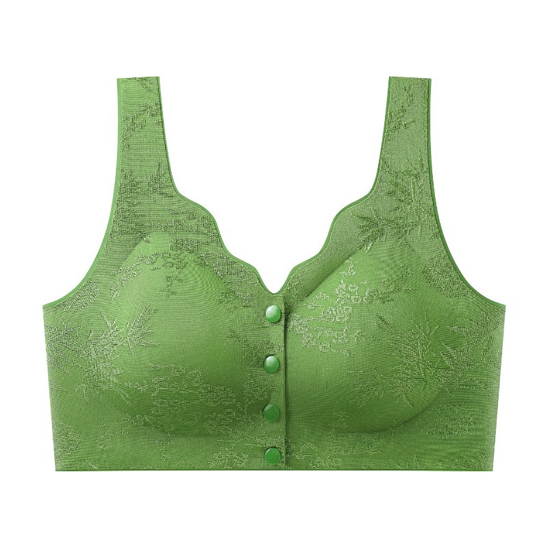 Save sagging and outward expansion: Thin, comfortable, zero-gravity front-closure bra