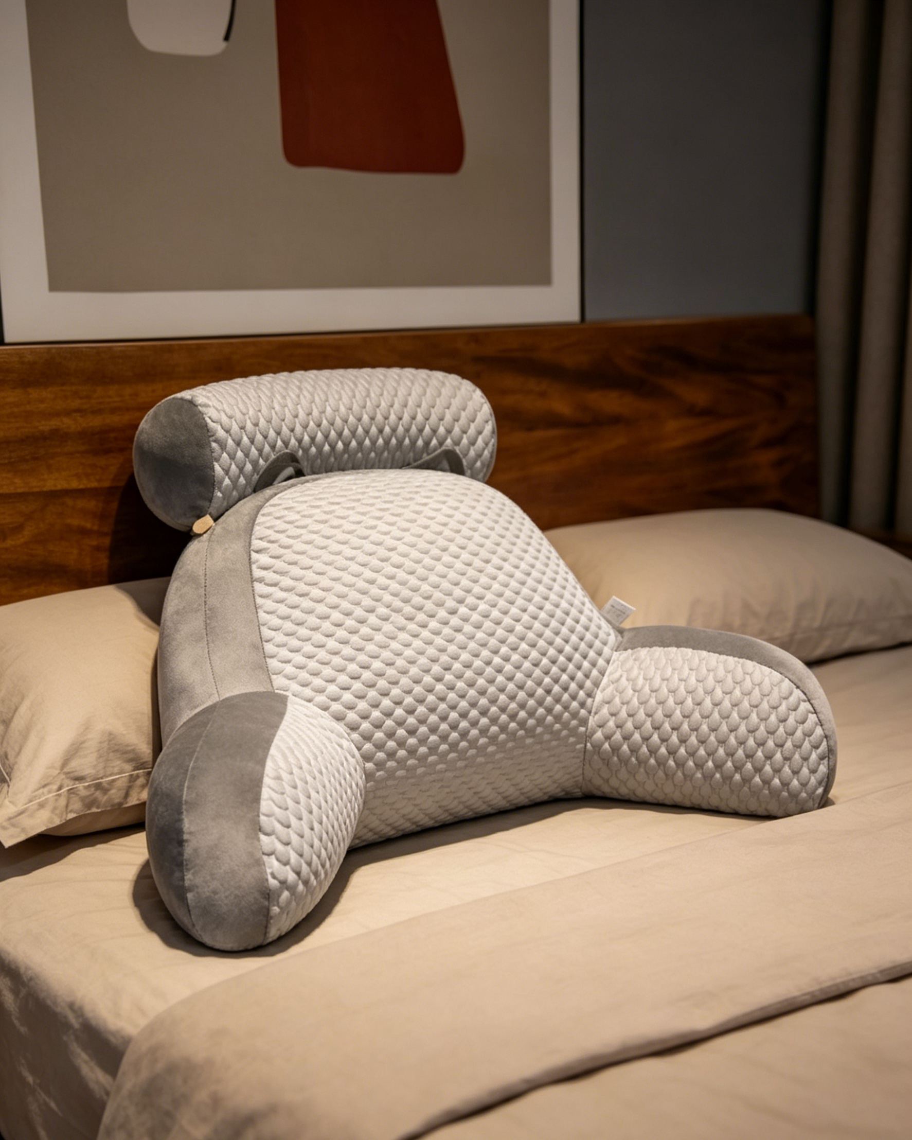 Cool feeling ice bumps cushion