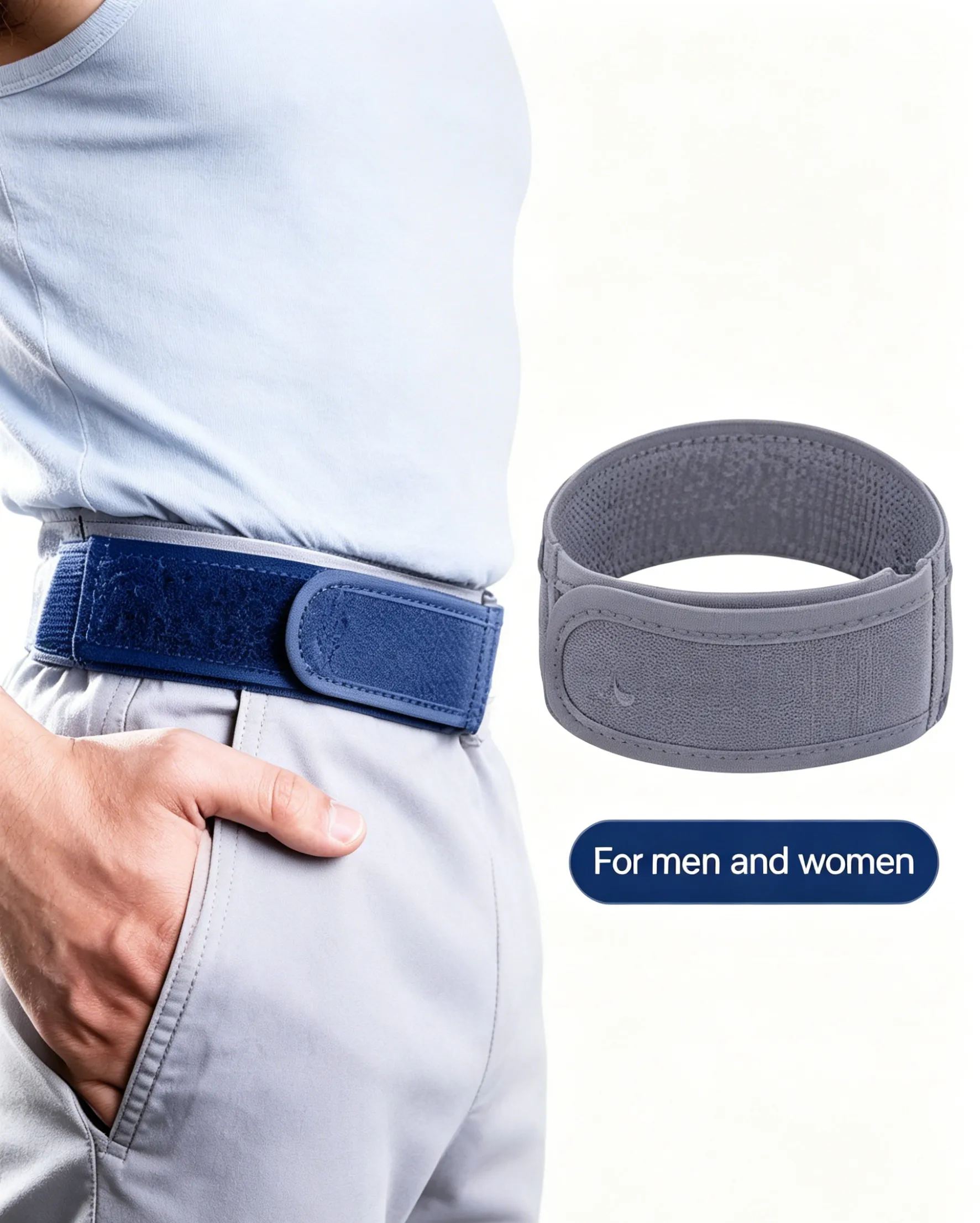 Velcro elastic belt