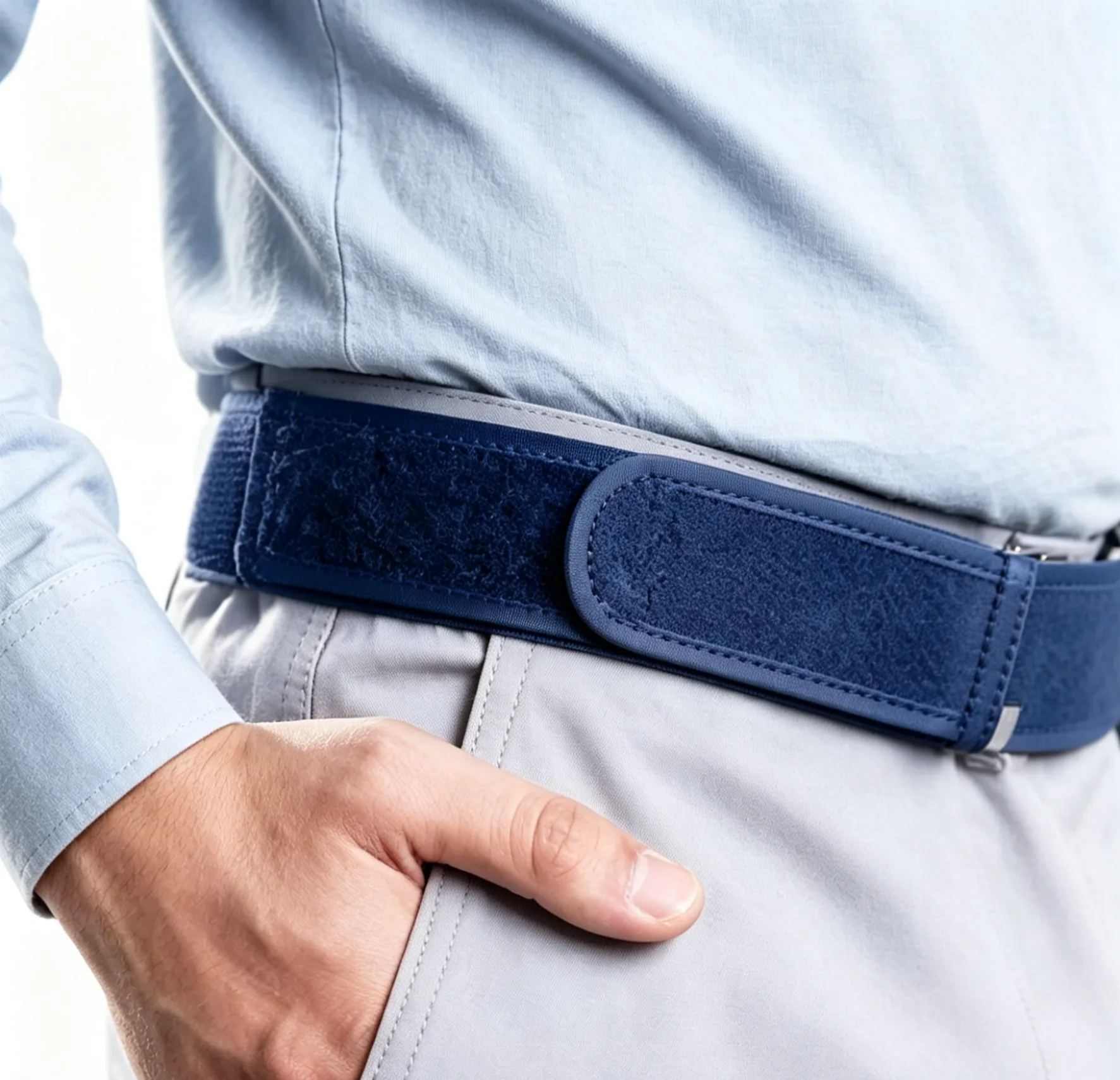 Velcro elastic belt