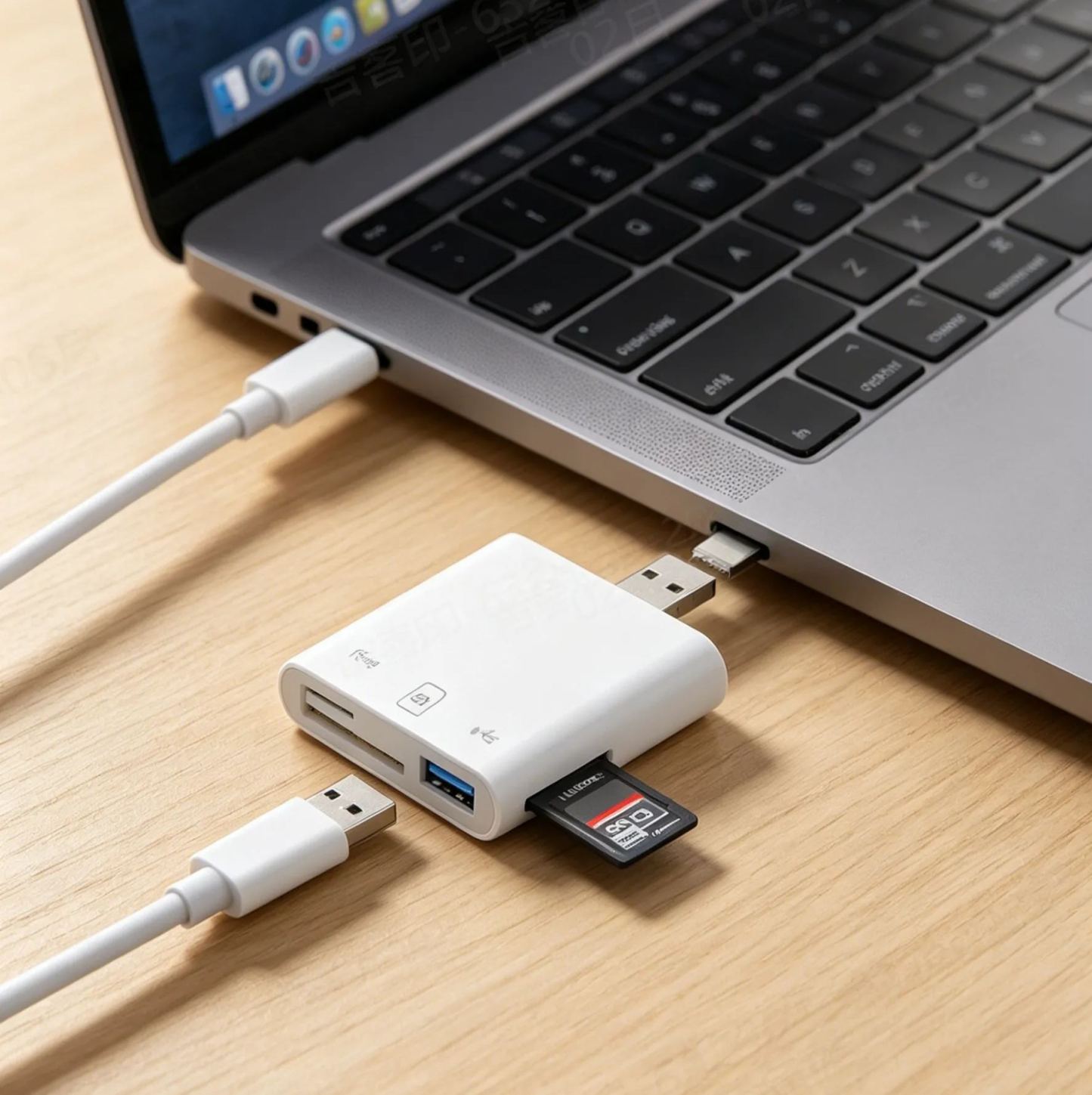 Say goodbye to memory anxiety -3-in-1 dual line card reader