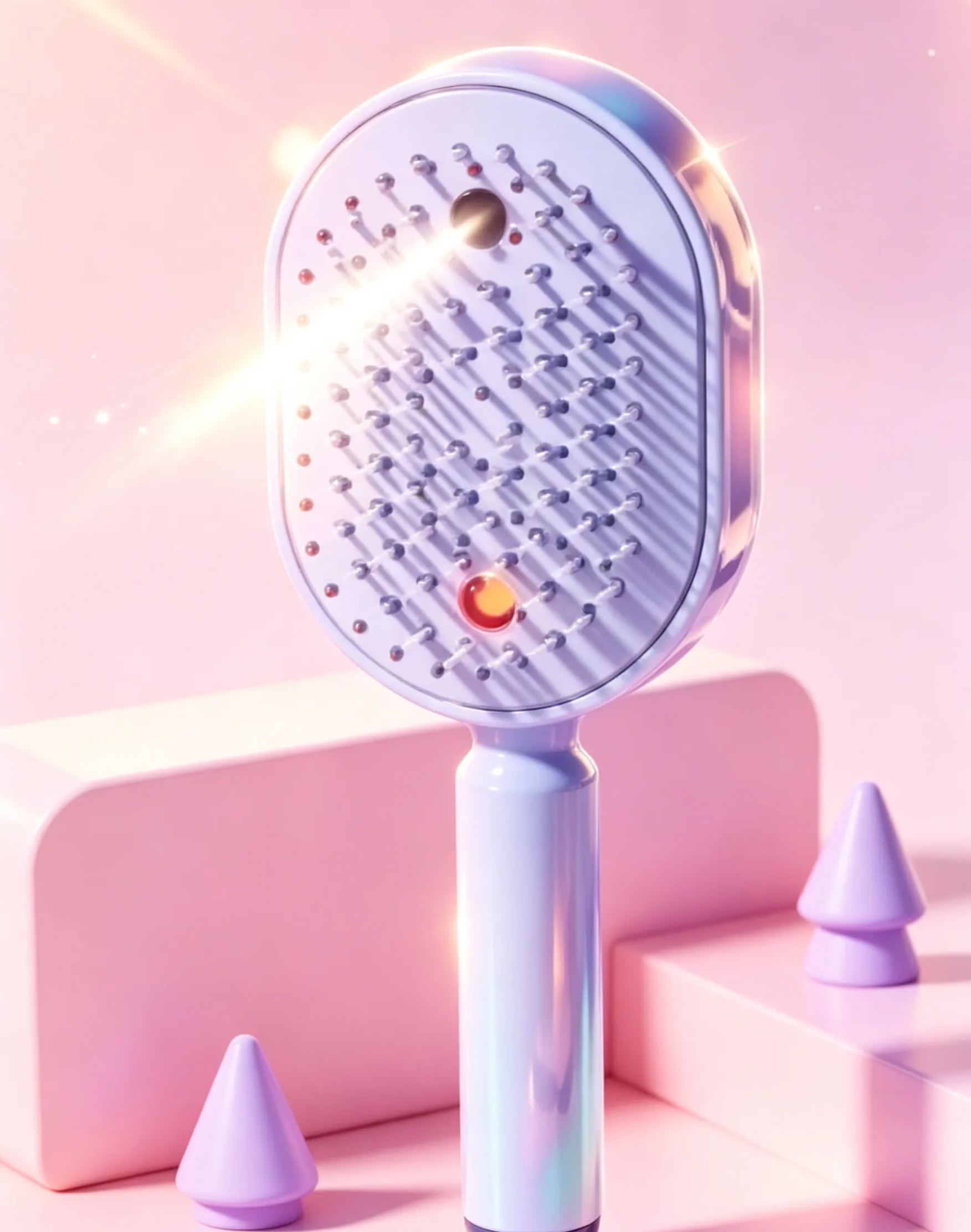 Leave-In Essential Oil Hair Care Red Light Comb