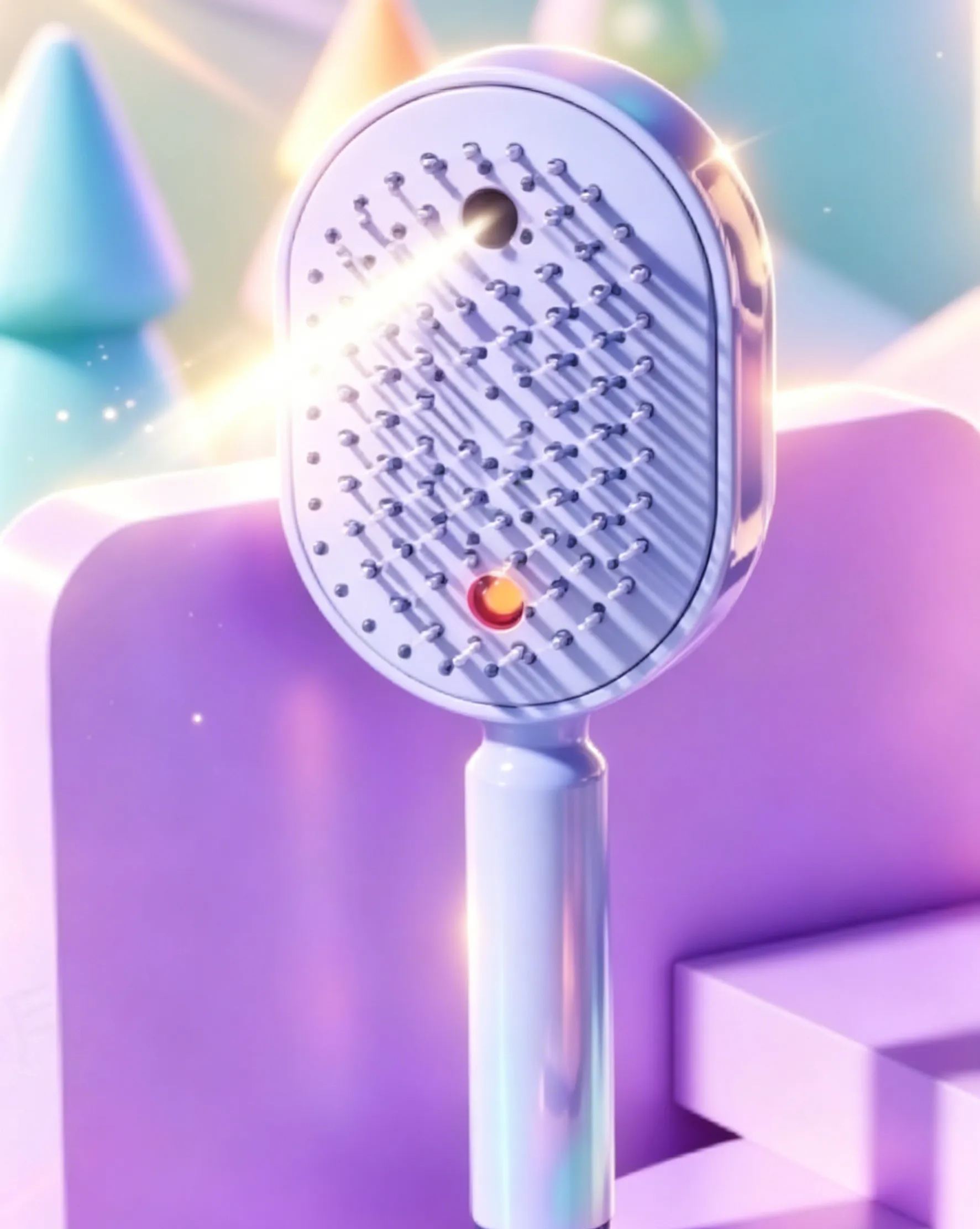 Leave-In Essential Oil Hair Care Red Light Comb