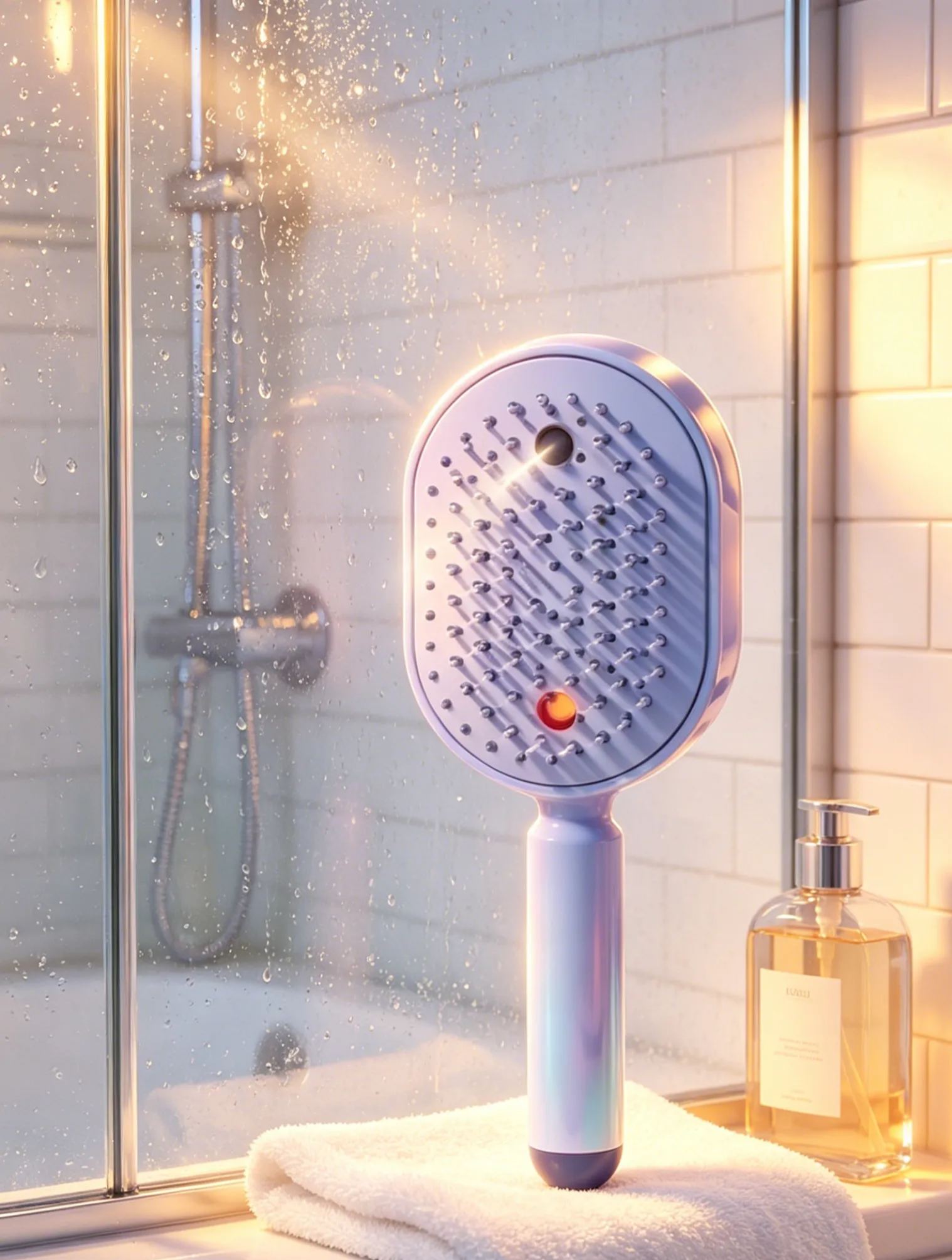 Leave-In Essential Oil Hair Care Red Light Comb