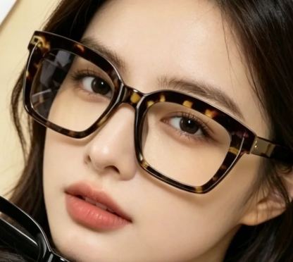 Women's Large Frame Blue Light Blocking Reading Glasses