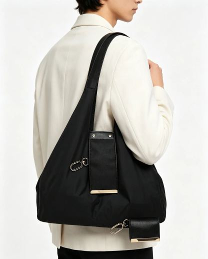 Keychain storage pouch