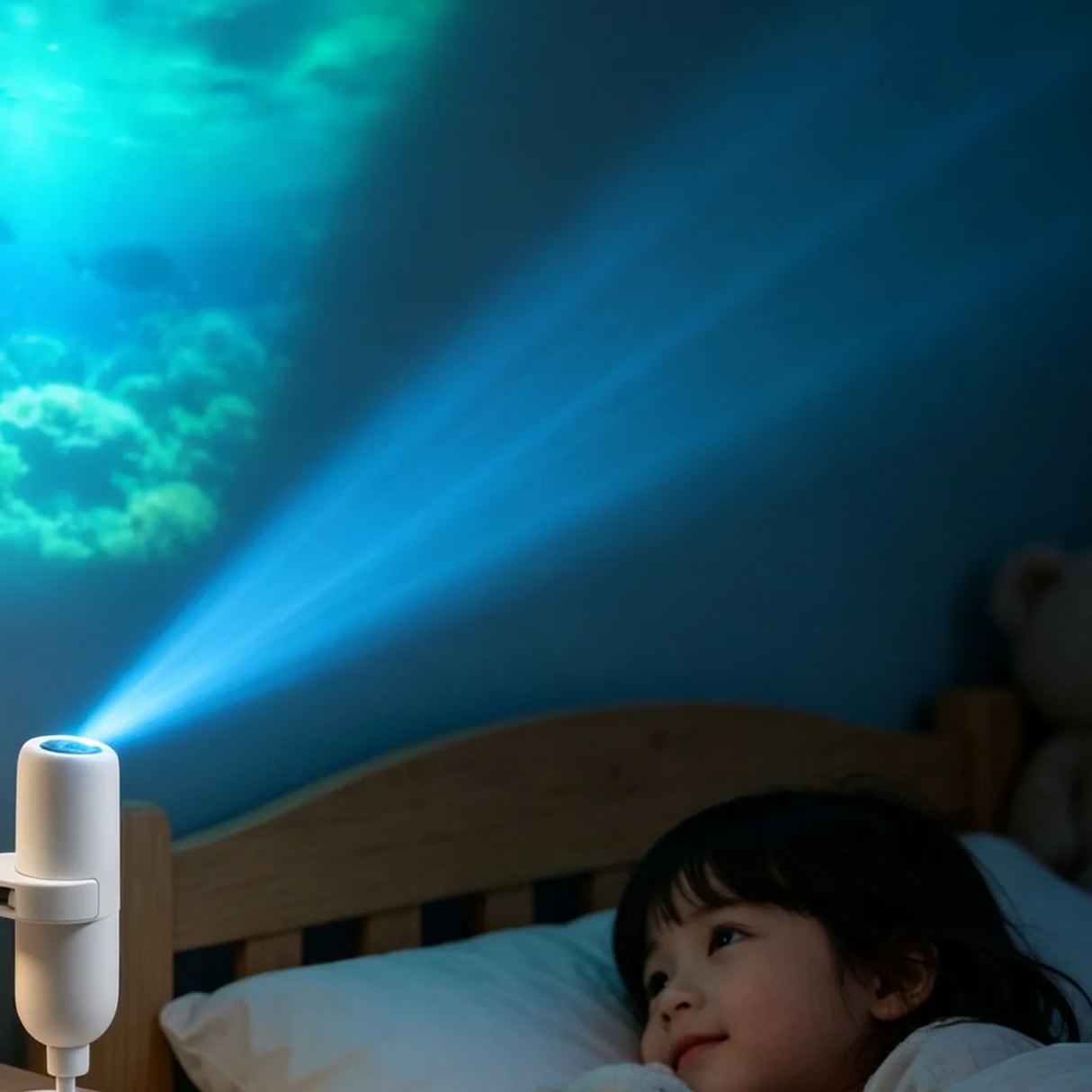 Creative deep sea projection lamp