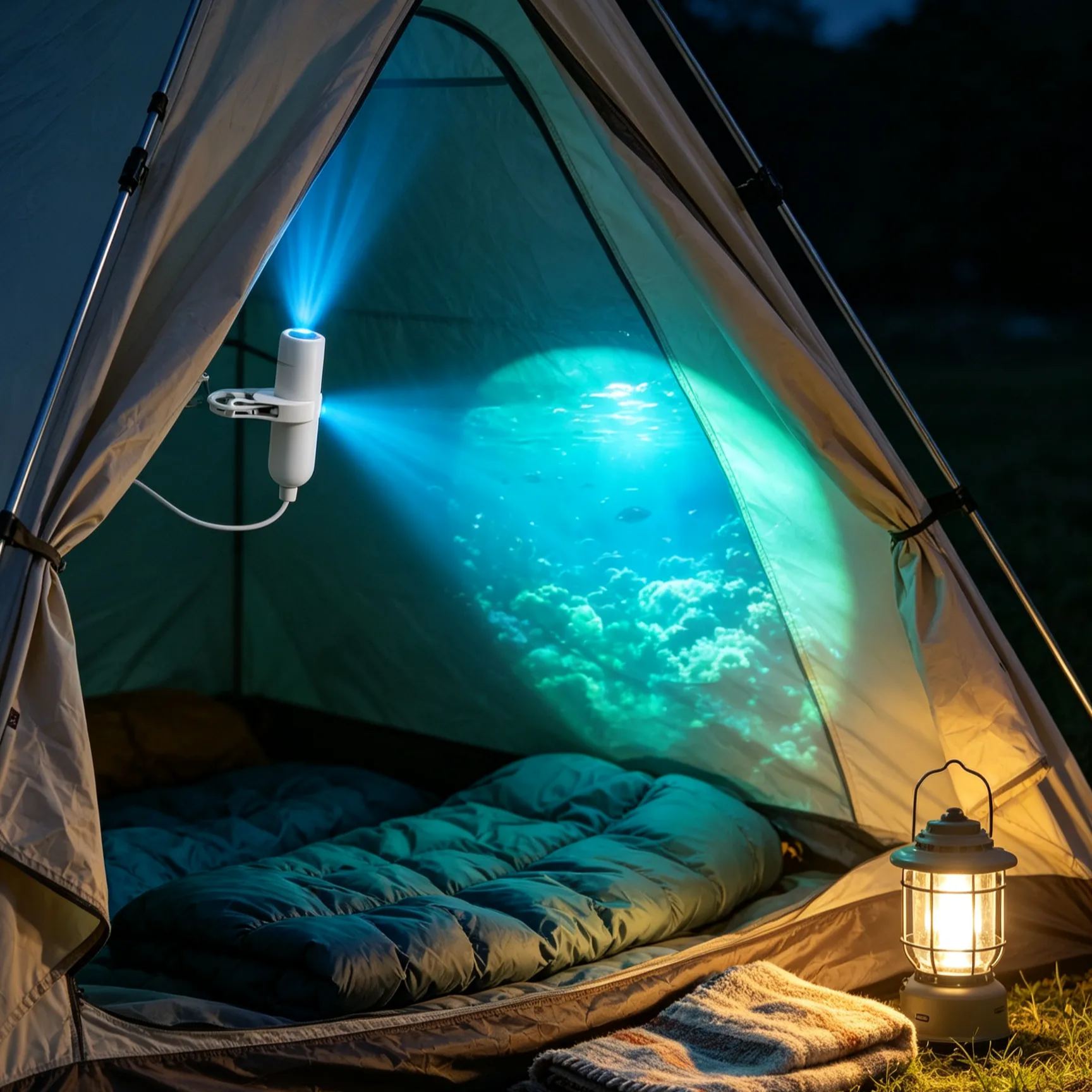 Creative deep sea projection lamp