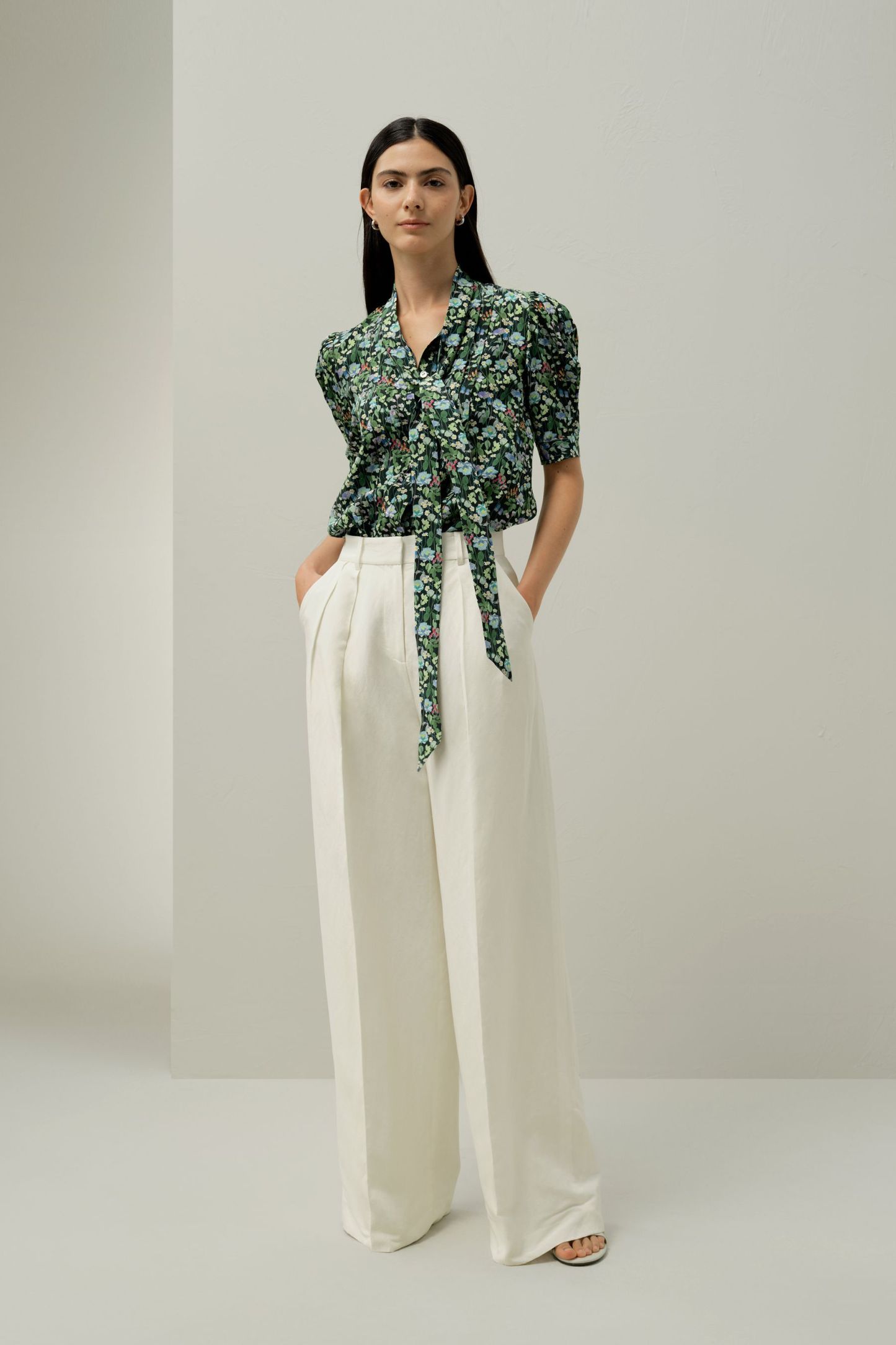 Puff-Sleeve Blouse - Made With Liberty Fabric