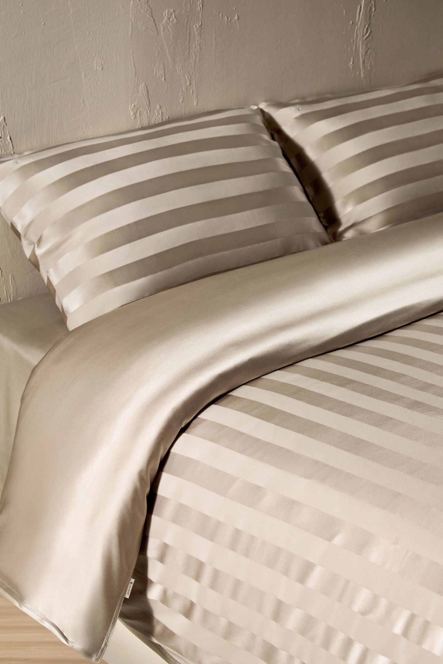 Striped Silk Envelope Pillowcase