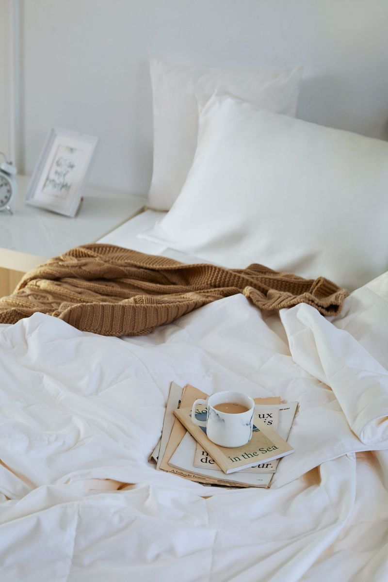 Washable Cotton Covered Silk Duvet