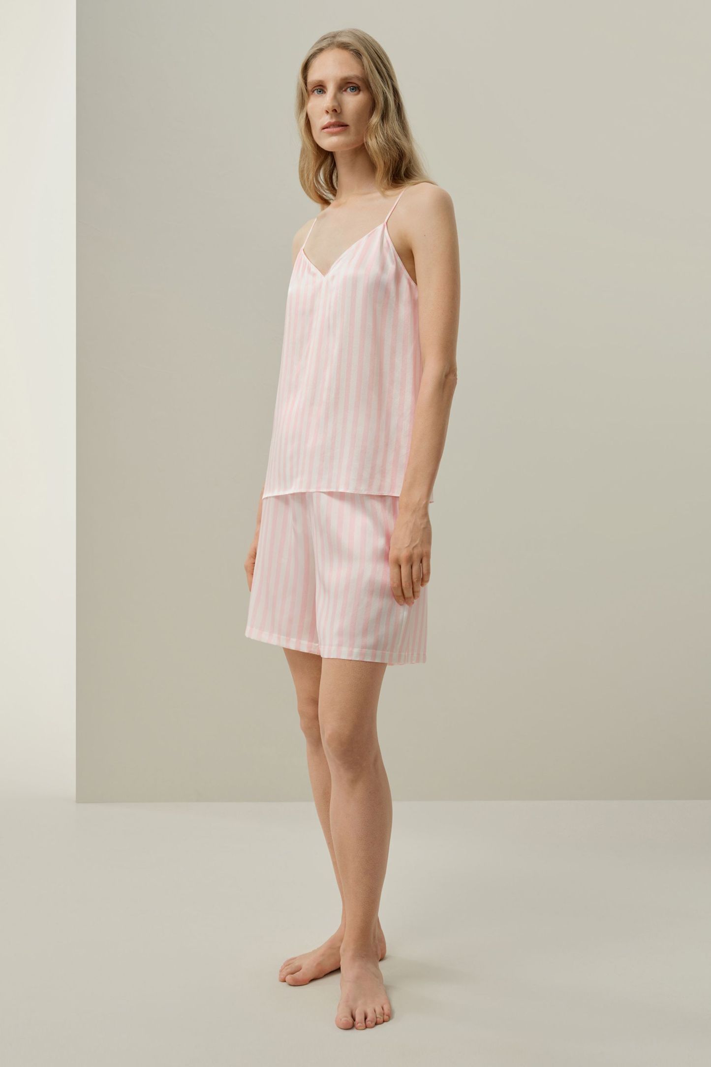 #color_Light Rosy & White Stripe