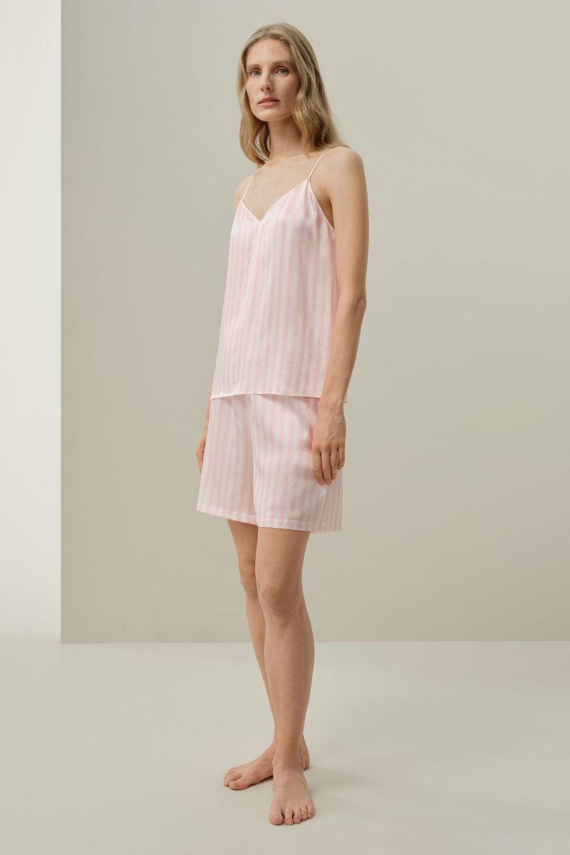 #color_Light Rosy & White Stripe