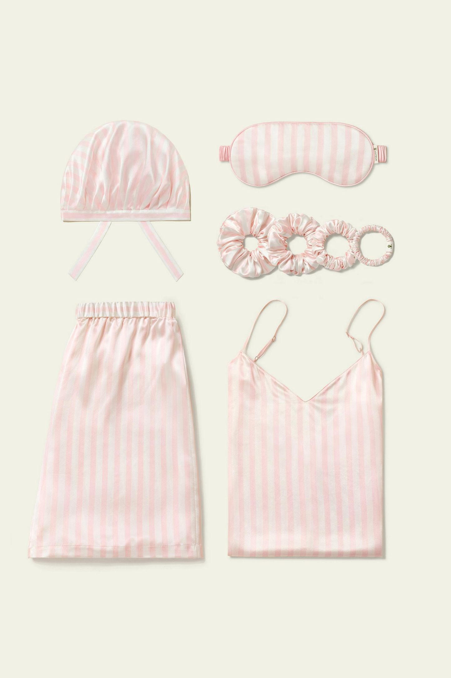 #color_Light Rosy & White Stripe