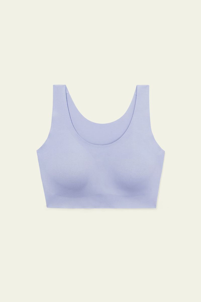 One-Size-Fits-Most Classic Wireless Silk Bra For Women