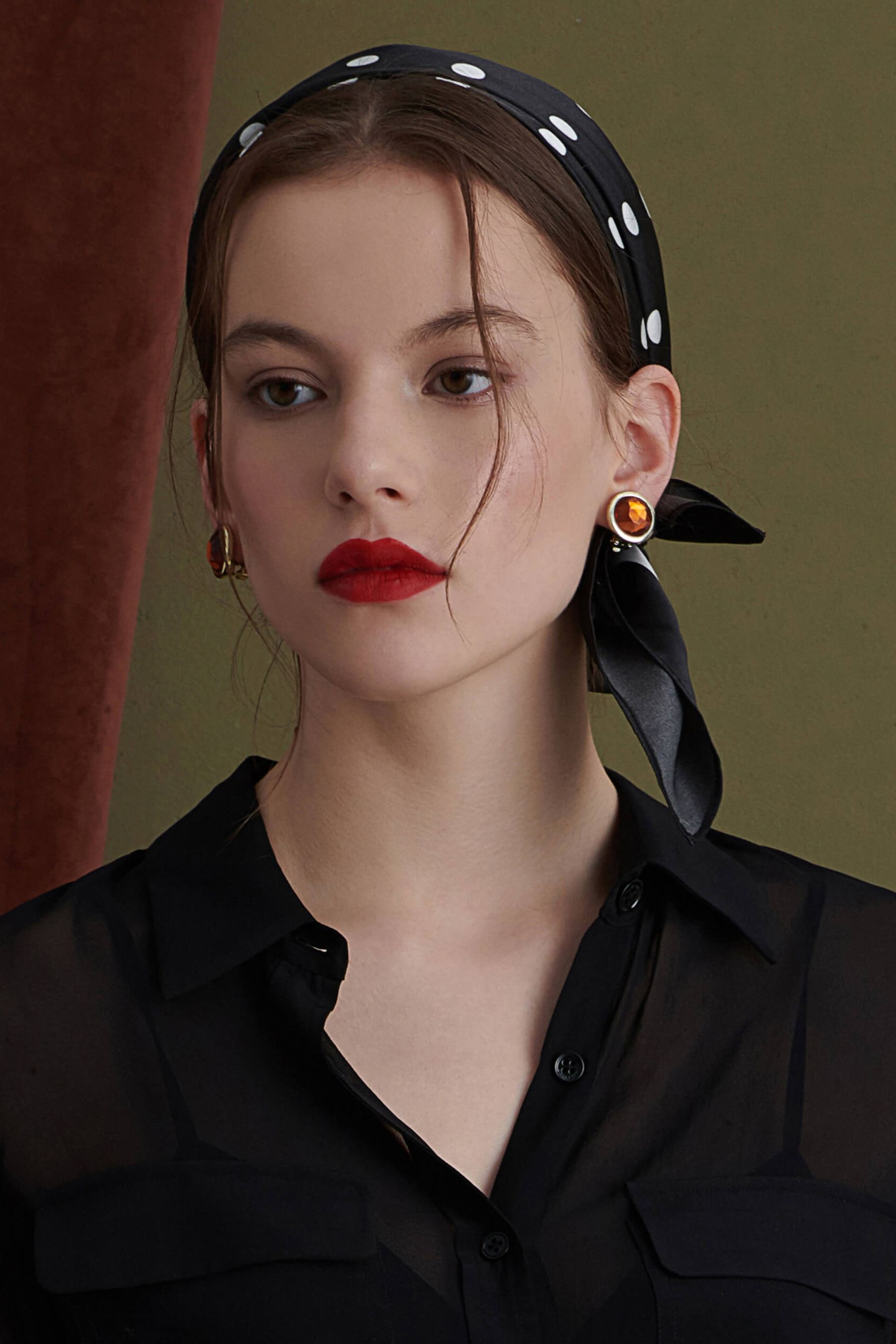 #color_Black Polka Dots