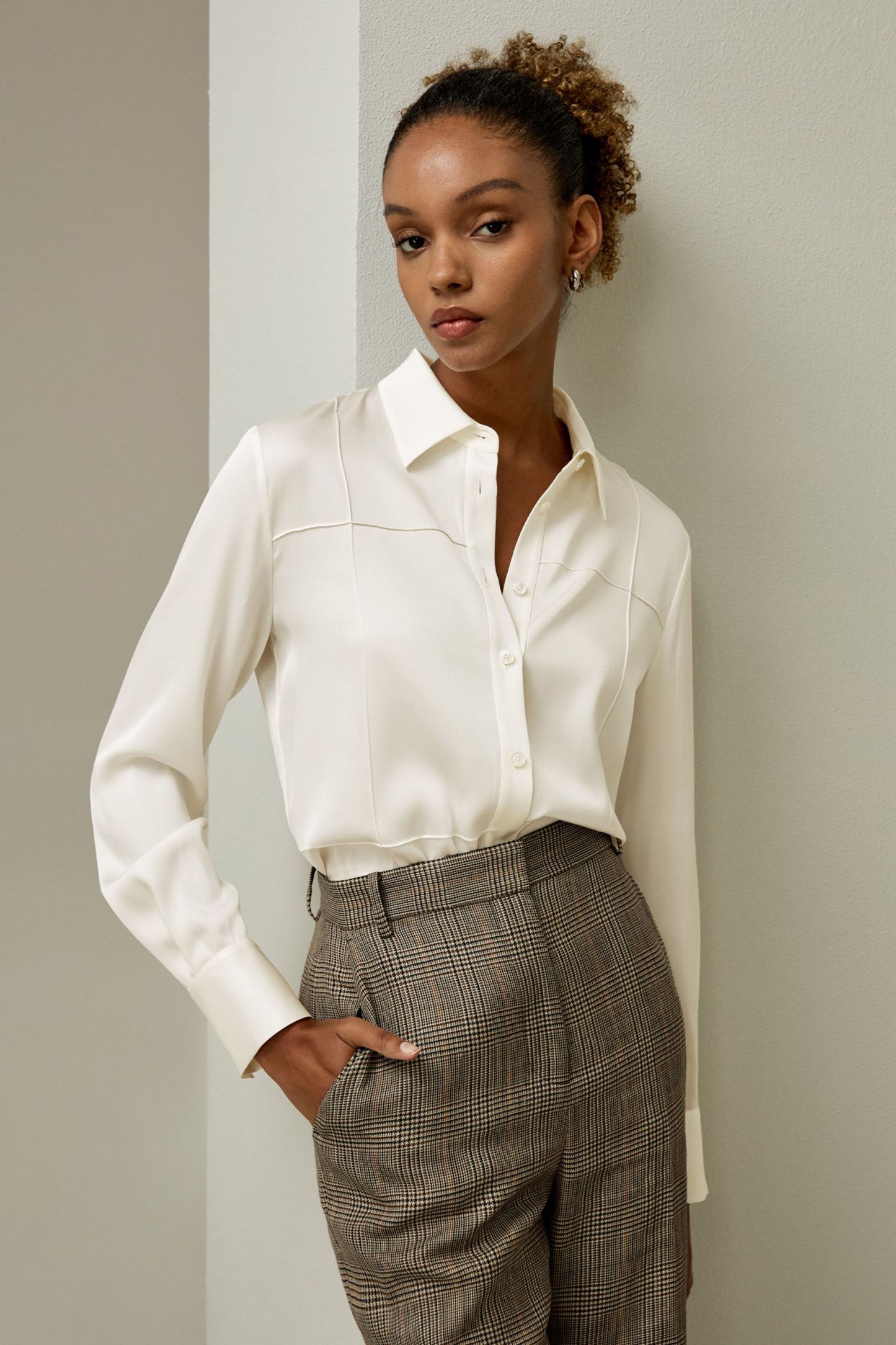 Sprezzatura Silk Blouse