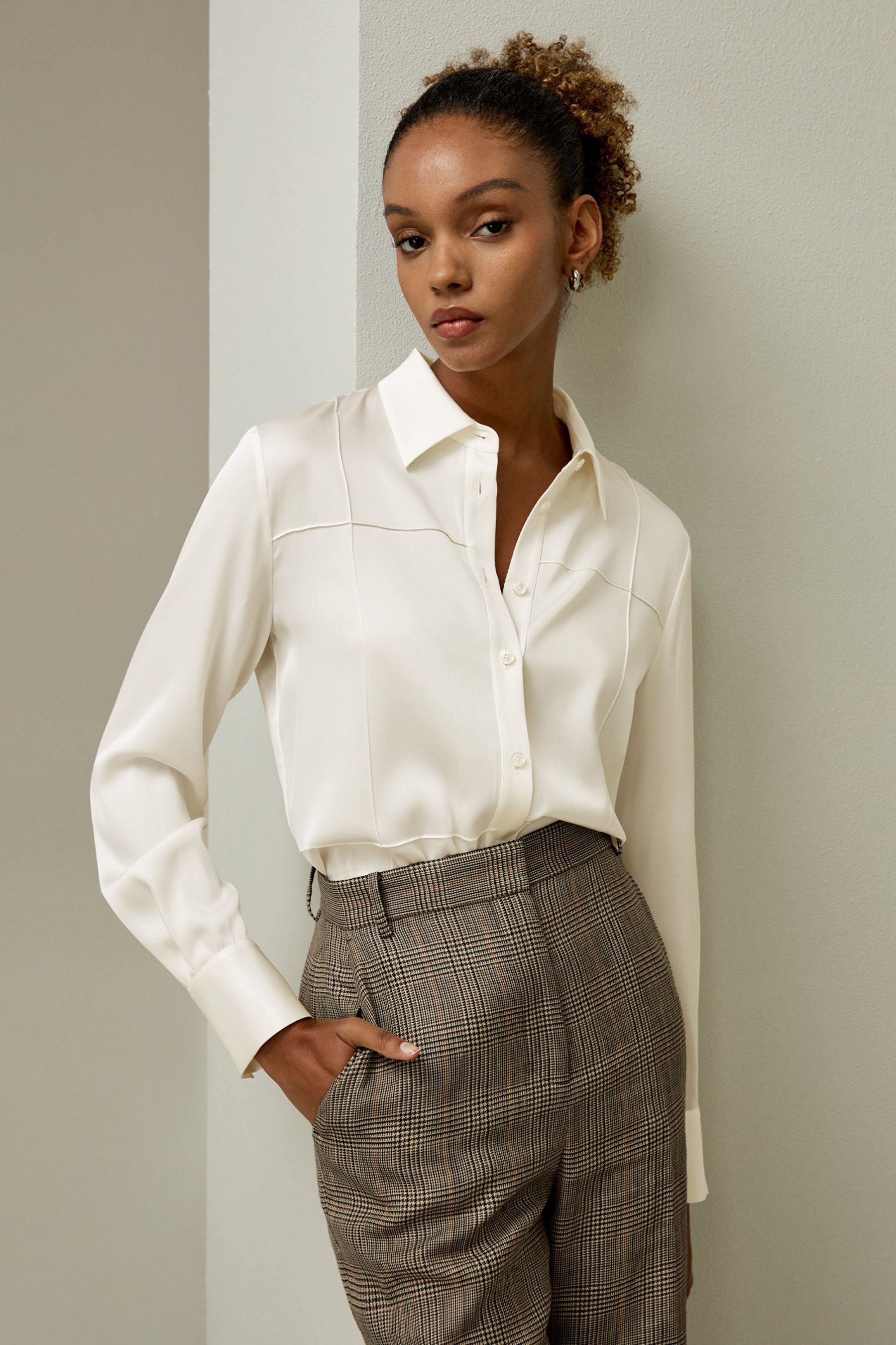 Sprezzatura Silk Blouse