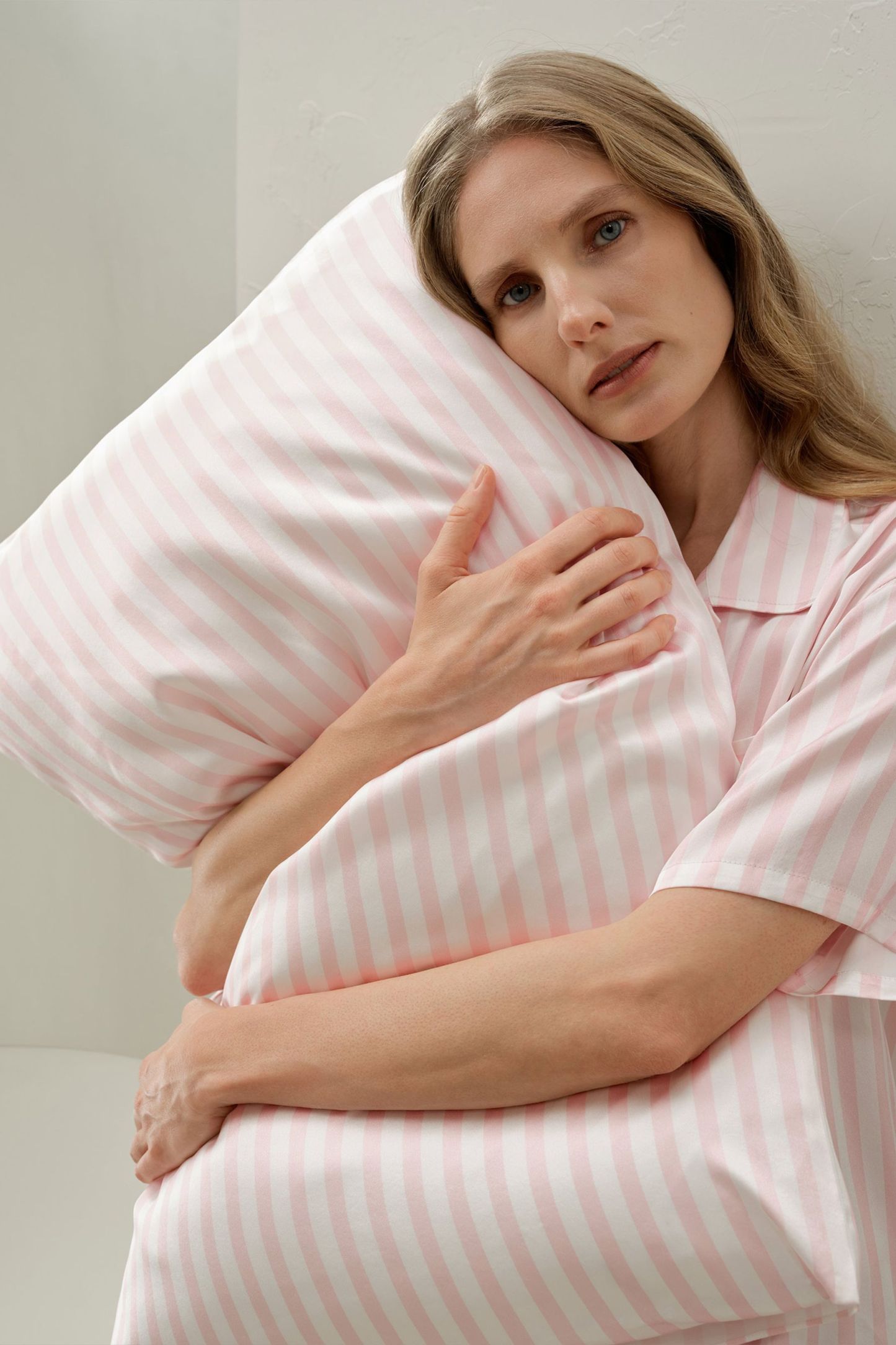 #color_Light Rosy & White Stripe