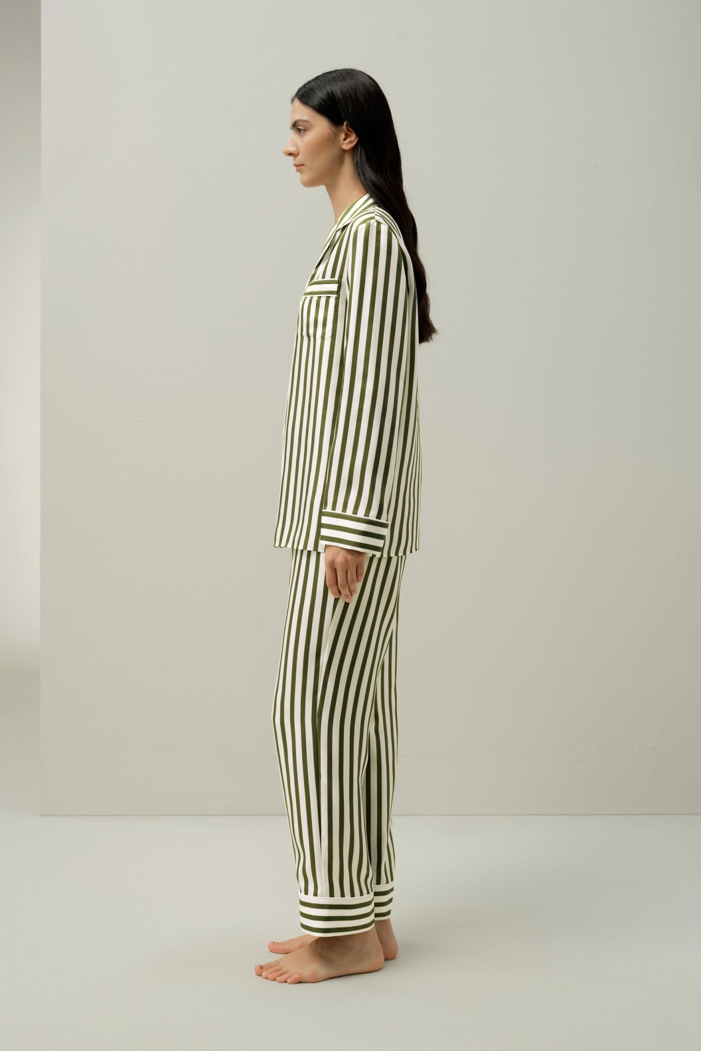 #color_Green-White Pinstripe