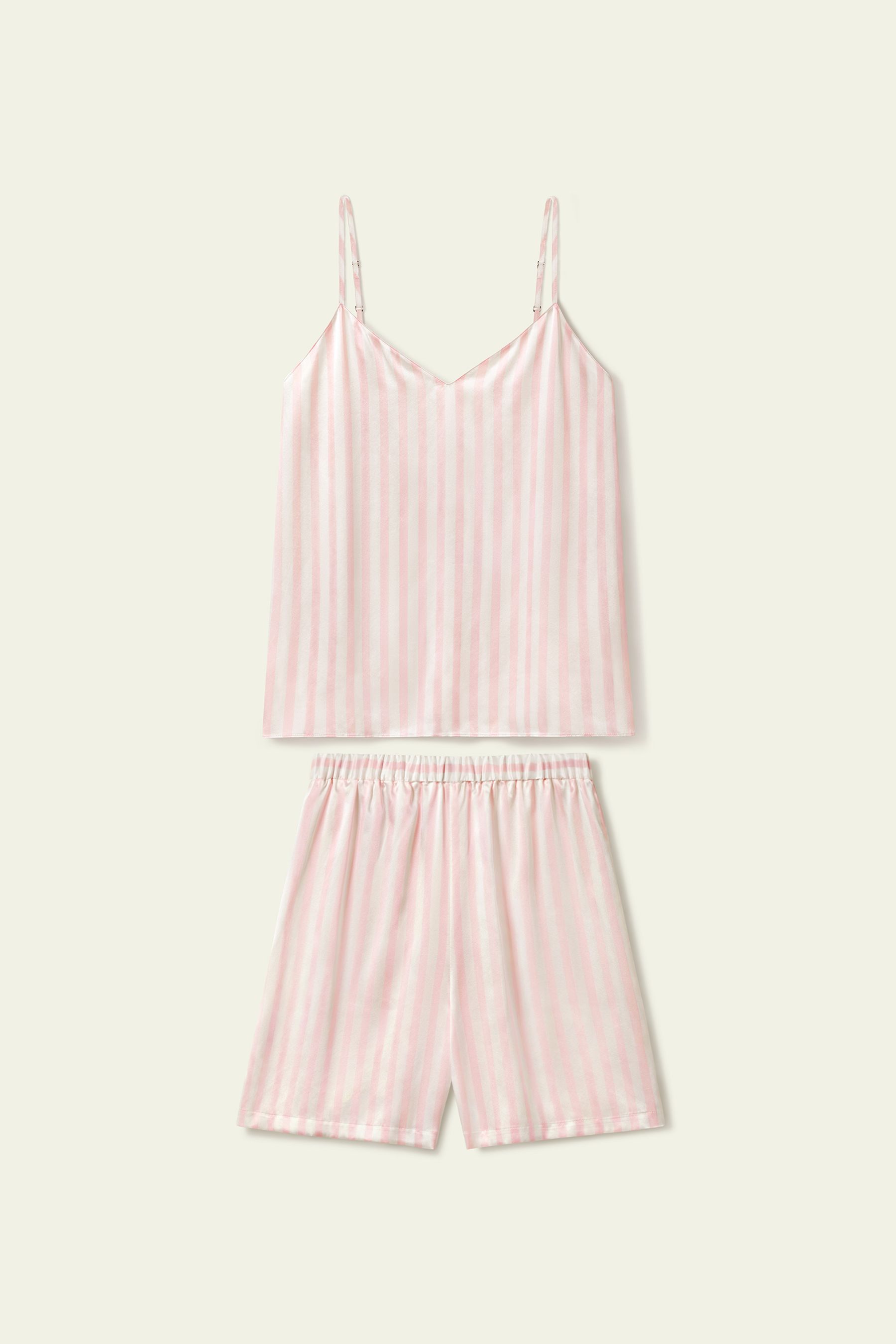 #color_Light Rosy & White Stripe