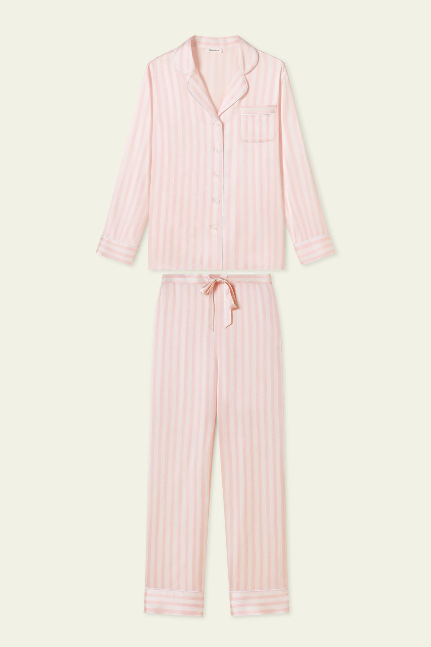 #color_Light Rosy & White Stripe