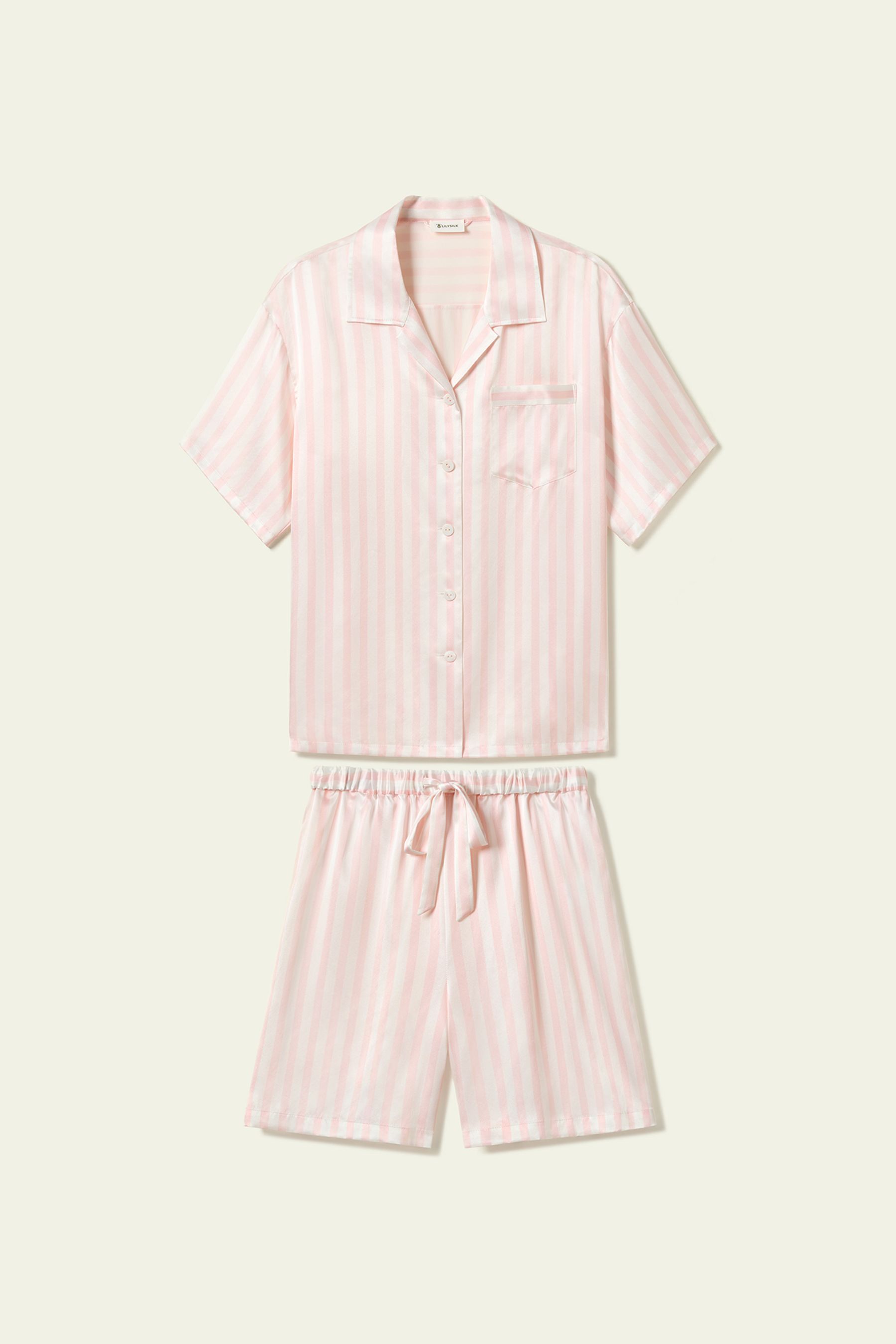 #color_Light Rosy & White Stripe