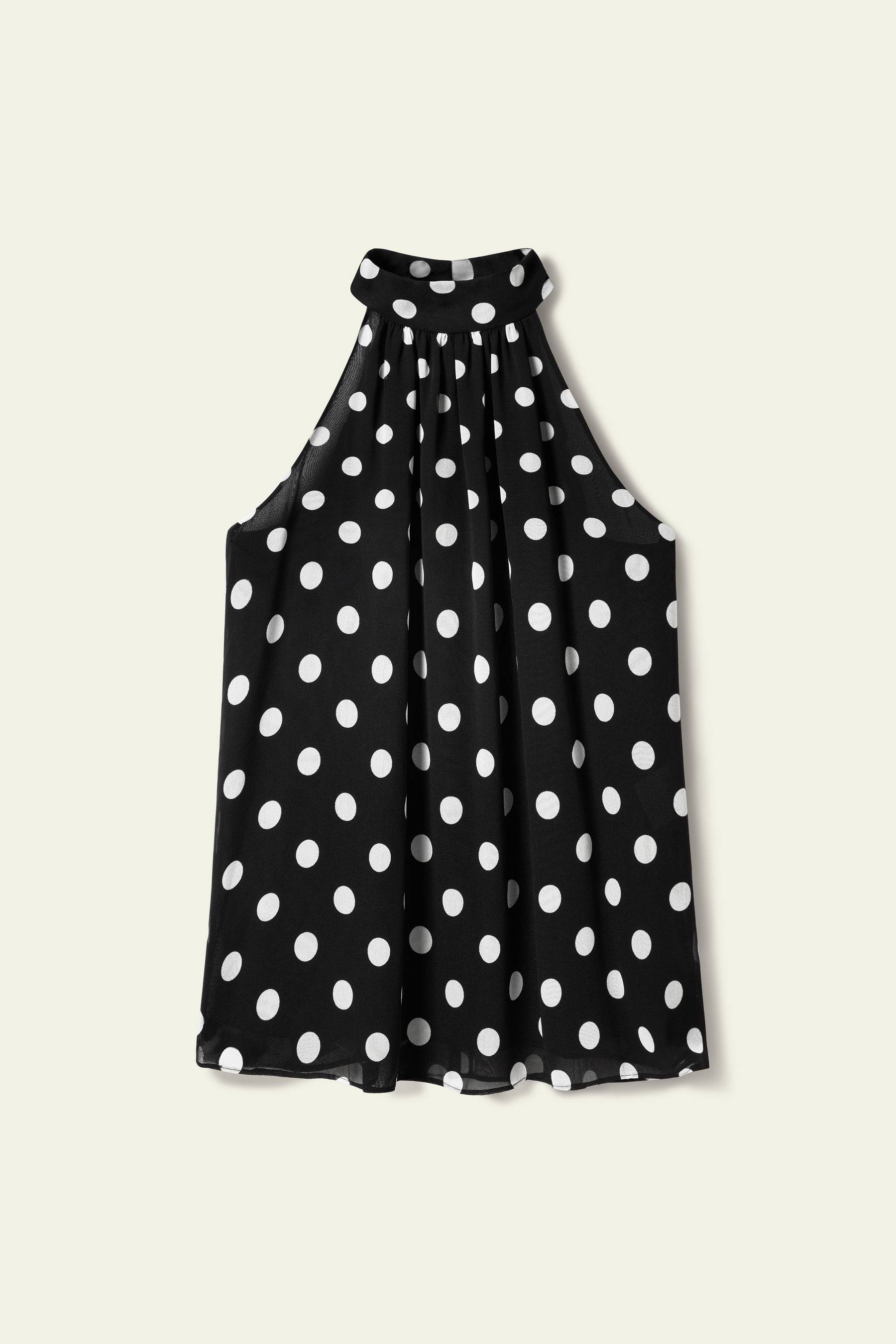 #color_White Dots In Black