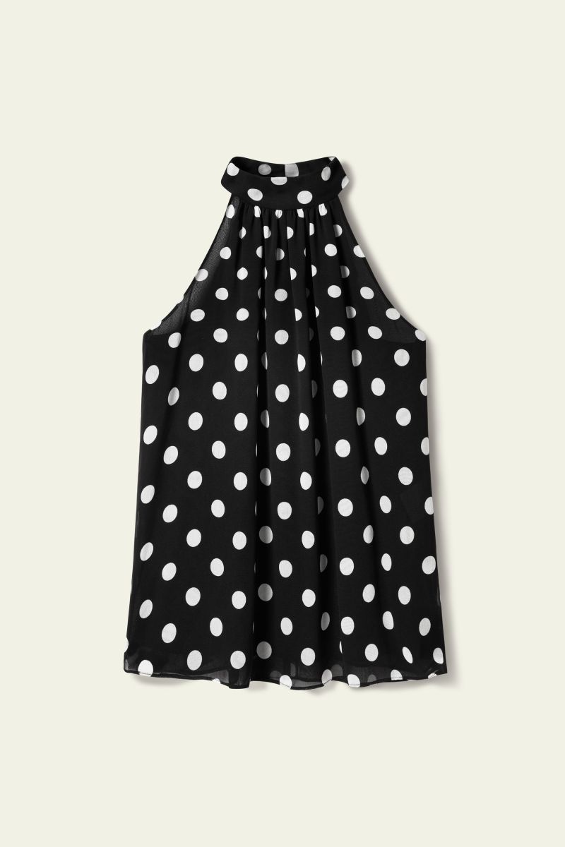 #color_White Dots In Black