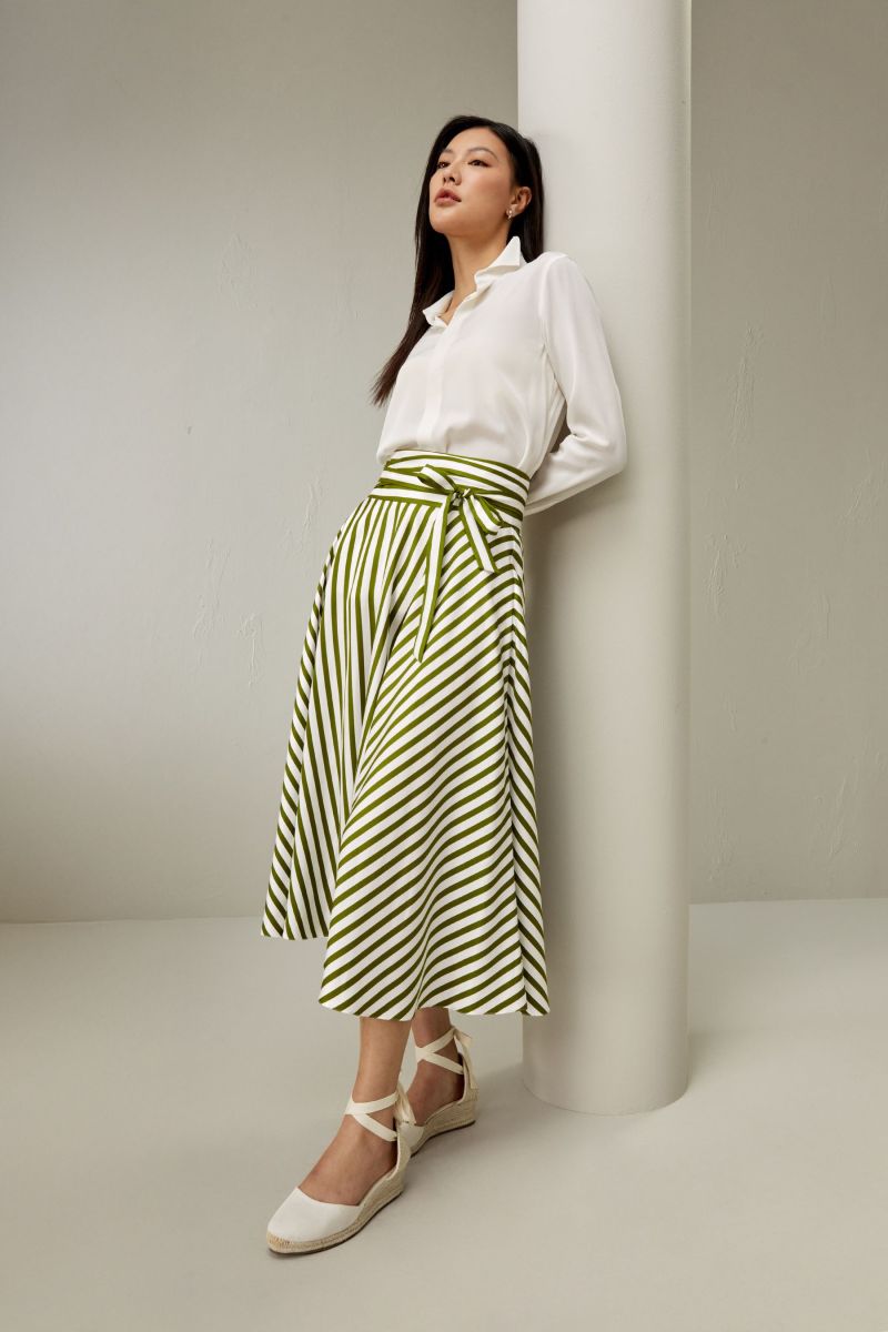 #color_Green-White Pinstripe