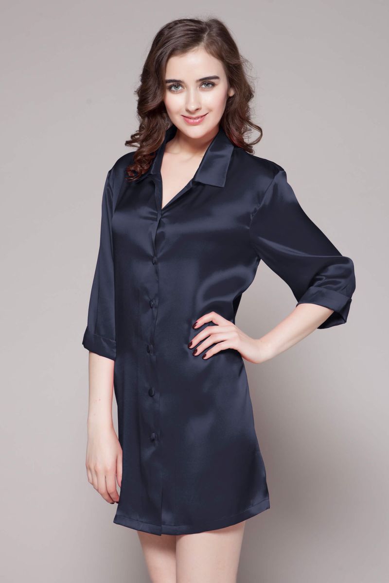 Classic Silk Nightshirt – LILYSILK