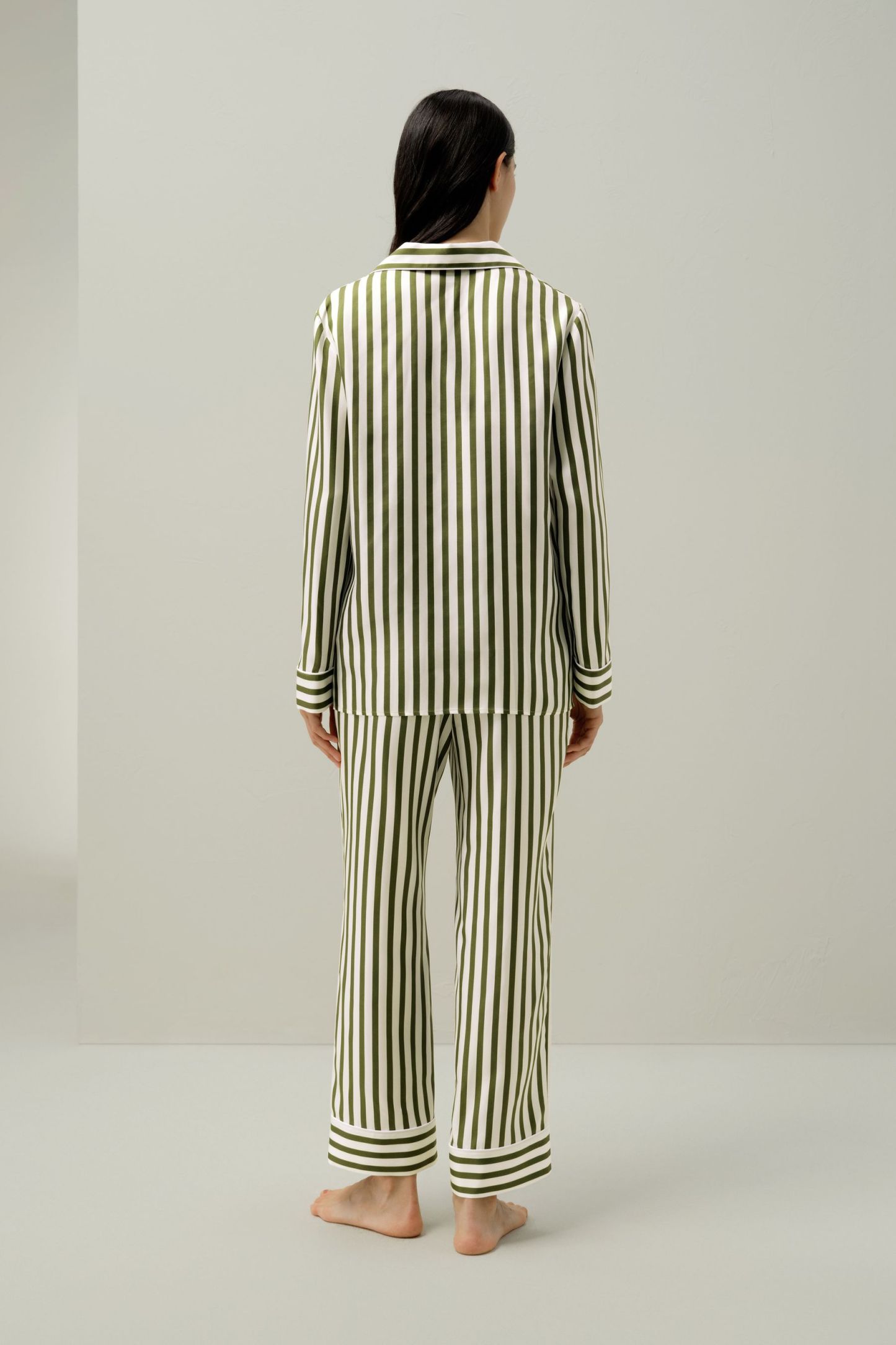 #color_Green-White Pinstripe