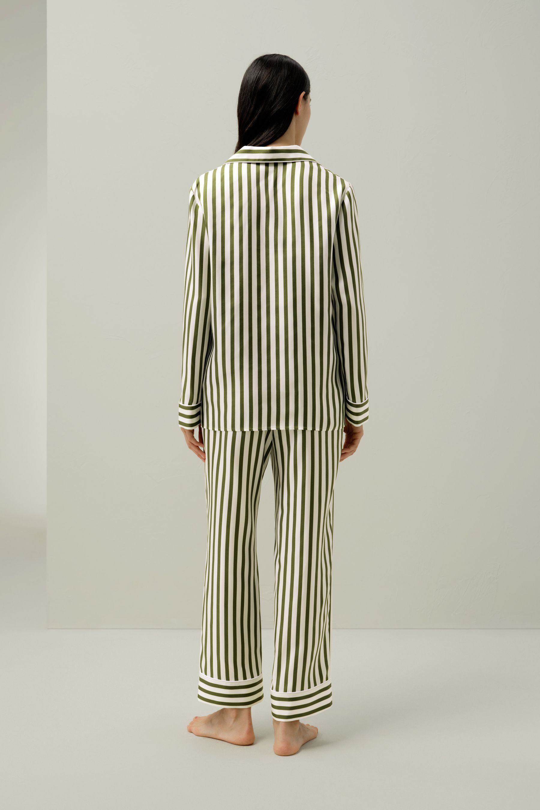 #color_Green-White Pinstripe